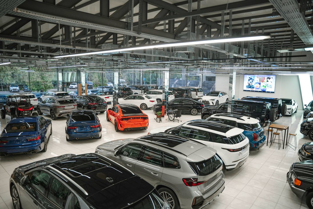 A premium showroom